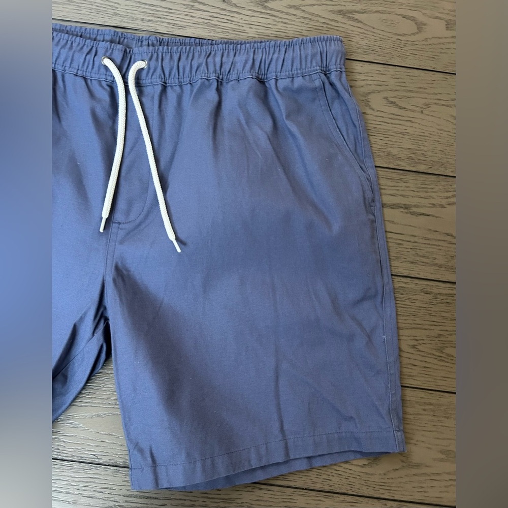 Create Unison Drawstring Shorts Size XL In Blue NWOT - Picture 3 of 6